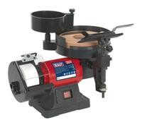 Wet & Dry Bench Grinder - 250W Induction Motor - 200mm Sharpening Stone