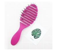 Wet Dry Hair Brush Comb Barber pro Hair Brush Hair Styling Tools Anti Tangled Anti-static Scalp Massage Hair Brush Magic Comb(Green)