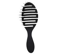 Wet Dry Hair Brush Comb Barber pro Hair Brush Hair Styling Tools Anti Tangled Anti-static Scalp Massage Hair Brush Magic Comb(Black)