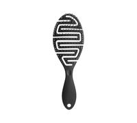 Wet Dry Hair Brush Comb Barber pro Hair Brush Hair Styling Tools Anti Tangled Anti-static Scalp Massage Hair Brush Magic Comb(PURPLE)
