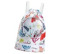 Wet Dry Separation - 40cm Cartoon Beach Sack, Versatile Pool Backpack, Organized Shoe Compartment | Durable Drawstring Utility Pack Athletic Children Sportswear Carrier Vacation Activity