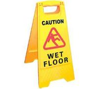 Wet Floor Signs Yellow A-framed Caution Sign by Ramon
