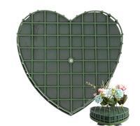 Wet Floral Foam Heart Shaped | Floral Foam Blocks Heart Shape | Wet Floral Foam Cage | Ideal for Wedding Centerpieces, Valentine’s Day Bouquets, Funeral Tributes and Craft Projects