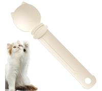 Wet Food Spoon for Cats, Squeeze Spoon for Cat Bar, Hanging Squeeze Spoon for Wet Food, Cat Licky, Squeezable, Creamy Treat Feeding Spoon for Cat Food, Wet