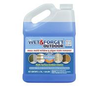 Wet & Forget Moss, Mold, Mildew, & Algae Stain Remover Multi-Surface Outdoor Cleaner Concentrate, Original, 128 Fluid Ounces