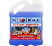 Wet & Forget Mould, Lichen & Algae Remover, Outdoor Cleaning Solution, Black Mould Remover, Bleach Free, 2 Litre