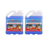 Wet & Forget Mould, Lichen & Algae Remover, Outdoor Patio Cleaner, Black Spot Remover, Bleach Free, Multipack of 2 x 2L