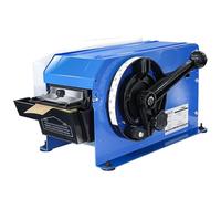 Wet Glue Paper Tape Machine - Semi-Automatic, Adjustable Cutting Length, Large Water Tank for Office and Warehouse Use