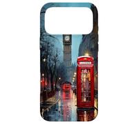 Wet London Iconic Red Phone Booth Clocktower Art Case for iPhone 17 Pro Max