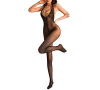 Wet Look Lingerie for Women Sets Womens Lingerie Sexy Lingerie Net Clothes Open Files Breast Milk No Off Passion Suit Transparent Sexy Seductive Wet Look Lingerie for Women Sets (Black, One Size)