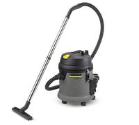 Wet 'N' Dry Vacuum Cleaner-Professional cleaner. Plastic casing.