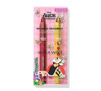 Wet n Wild Alice in Wonderland Her Royal Craziness, 2-Piece Blendable and Easy-to-Apply Multistick Set, Cream-to-Powder Formula for Vibrant Makeup Touchups On-the-Go
