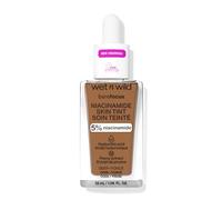 Wet n Wild Bare Focus Niacinamide Skin Tint, Lightweight Foundation with Buildable Formula, Enriched with Hyaluronic Acid and Vitamin E for a Radiant Look, Deep