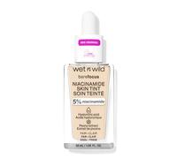 Wet n Wild Bare Focus Niacinamide Skin Tint, Lightweight Foundation with Buildable Formula, Enriched with Hyaluronic Acid and Vitamin E for a Radiant Look, Fair