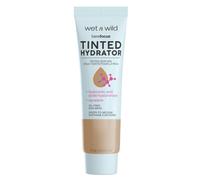 Wet n Wild Bare Focus Tinted Hydrator, Oil-Free Tinted Moisturizer with Hyaluronic Acid, Semi-Matte Sheer-to-Medium Coverage, Tan
