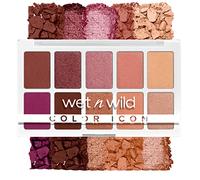 Wet n Wild, Color Icon 10-Pan Palette, Eyeshadow Palette, 10 Richly Pigmented Colors for Everyday Makeup, Long-Lasting and Easy to Blend Formula, Heart & Sol, 0.42 Ounce