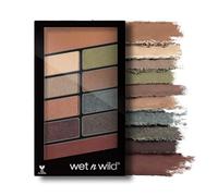 Wet n Wild, Color Icon 10 Pan Palette, Eyeshadow Palette with 10 Bright and Matte Eyeshadow Colors for the Day and Night, Long-lasting and Easy-to-blend Formula, Comfort Zone