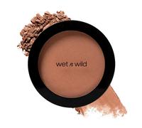 wet n wild Color Icon Blush, Effortless Matte Natural Sheer Glow & Seamless Blend, Luxuriously Infused Smooth Jojoba Oil - Naked Brown