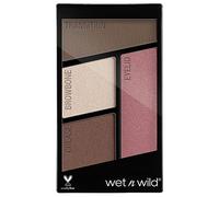 Wet 'n' Wild, Color Icon Eyeshadow Quads, Eyeshadow Palette with Shiny and Matte Eyeshadows, Long-Lasting and Easy-to-blend Formula, Sweet As Candy