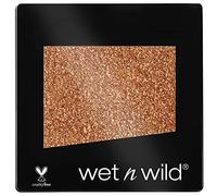 Wet n Wild, Color Icon Glitter Single Eyeshadow, Shiny Single Eyeshadow with Hydrating Formula and Silky Texture, Professional Glitter for Makeup, Brass