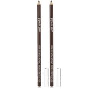 Wet n Wild, Color Icon Kohl Eyeliner Pencil, Eyeliner and Pencil for Eye-Makeup with an Intense and Hyper-pigmented Effect, Soft, Creamy and Easy-to-use Formula, Simma Brown Now! (Pack of 2)