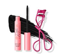 wet n wild Date Or Dominate Lengthening Mascara & Eyelash Curler Set Bold Lash Definition Ergonomic Curling Tool Perfect Gift Set Cruelty-Fre