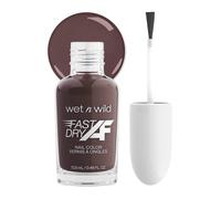 wet n wild Fast Dry AF Nail Polish Color Fall Reddish Brown Get Stone Quick Drying 40 Seconds Long Lasting 5 Days Shin