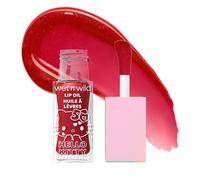 wet n wild Hello Kitty Glitter Lip Oil, New 10 Oil Infused Formula, Warm Apple Pie Lightly Scented, Cruelty-Free & Vegan - Magic Apple
