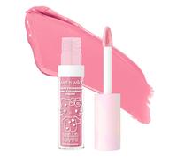 wet n wild Hello Kitty Liquid Eyeshadow, Smooth, Blendable, Shimmery Matte Bubblegum Pink Shade, Cruelty-Free & Vegan - Bubbly