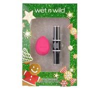 Wet n Wild Joyful Contour Kit, Gift Set with Face Highlighter and Double-Ended Contour Stick, with Makeup Sponge Included