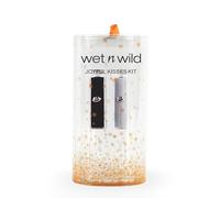 Wet n Wild Joyful Kisses Kit, Lipstick Gift Set featuring Matte and Shiny Lipsticks, Nourishing Formula, Infused with Vitamin E and Microspheres, Long-Lasting and Buildable