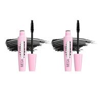 wet n wild Mascara Mega Volume Mascara, Very Black, 0.21 Ounce (Pack of 2)