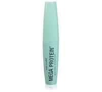 Wet n Wild, Mega Protein Waterproof Mascara, Defining and Volumizing Mascara with Soft Helix Brush and Quick Layering Formula for Healthy-looking, Smudge-proof Lashes, Very Black
