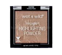 Wet n Wild, MegaGlo Highlighting Powder, Highly-pigmented Powder Highlighter with Ultra-pearly Finish and Easy-to-blend Formula, for a Silky and Shimmery Effect, Precious Petals