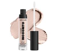 Wet n Wild Megalast Incognito Full-Coverage Concealer, Long-Lasting Matte Liquid Concealer for Dark Circles & Blemishes, Hydrating with Shea Butter, Light Beige