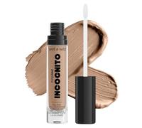 Wet n Wild Megalast Incognito Full-Coverage Concealer, Long-Lasting Matte Liquid Concealer for Dark Circles & Blemishes, Hydrating with Shea Butter, Deep