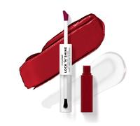 wet n wild Megalast Lock 'N' Shine Lip Color + Gloss Lipstick Red-Y For Me