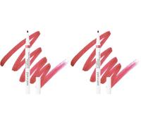 Wet n Wild Perfect Pout Lip Liner Stain, Transfer-Proof Tint for Lining Lips, Pointed Tip for High Precision and Flat Side for Easy Fill-In, Long-Lasting, I'm Blushing (Pack of 2)