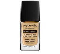 Wet n Wild Photo Focus Dewy Foundation, Hydrating Liquid Foundation for Normal to Dry Skin, Flash-Proof No White Cast, Buildable Radiant Finish