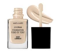 wet n wild Photo Focus Dewy Liquid Foundation Makeup, Soft Ivory