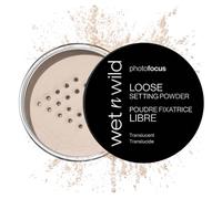 wet n wild Photo Focus Loose Baking Setting Powder, Highlighter Makeup, Fair to Medium & Tan Skin Tones - Translucent