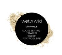 Wet n Wild Photo Focus Loose Setting Powder, Silky Weightless Setting Powder to Set, Mattify, Absorb Oil and Bake, Soft-Focus Effect, Translucent Shade, 20g