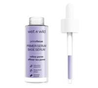 wet n wild Prime Focus Pore Minimizing Facial Serum Primer Makeup Extending, Improves Skin Texture, Hydrating & Exfoliating Retinol Alternative-Purple