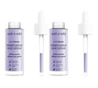 Wet n Wild Prime Focus Pore Minimizing Facial Serum Primer Makeup Extending | Reduces Pores | Improves Skin Texture | (Pack of 2) - Minimize Pores