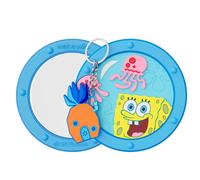 wet n wild Spongebob Collection Mirror & Keychain Set, Fun & Functional Unbreakable Acrylic Design - Always Looking Up