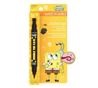 Wet n Wild Spongebob Double The F.U.N. Liquid Eyeliner, Highly Pigmented Liquid Eyeliner with Triangular Stamp for Fun and Creative Looks, Best Day Ever Shade
