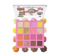 wet n wild Spongebob Eye & Face Palette, Eye and Face Palette with 16 Pigmented Shades in Matte, and Shimmer Finishes