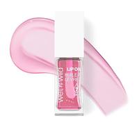 Wet n Wild Tinted Lip Oil, Nourishing & Non-Sticky Pink Lip Gloss Powered by 7 Natural Oils, Lightweight Formula for Mirror-Like Glow Effect, Rose Quartz Shade