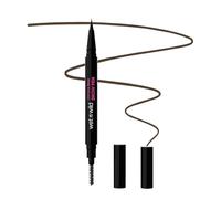 Wet n Wild, Ultimate Brow Pen, Dual-Ended Tip with Brush and Spoolie for Hair-Like Strokes, Long-Lasting Wear Up to 16H, Lightweight, Buildable Ink for a Fresh Finish, Dark Brown