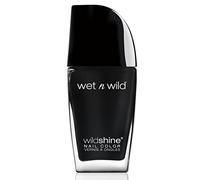 wet n wild Nails Nail Polish Wild Shine Nail Color Black Creme